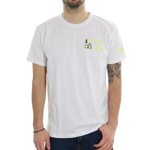T-SHIRT CHAMPAGNE BIANCO